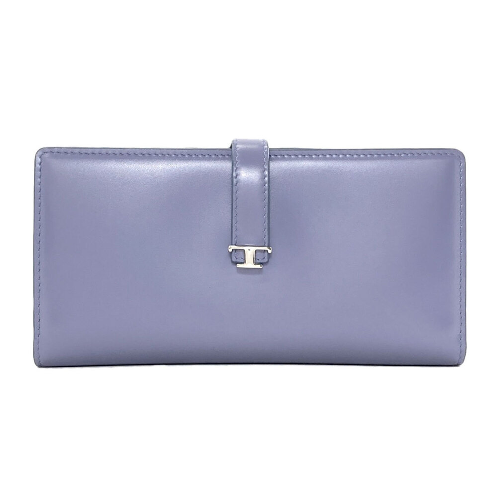 Tod's T Timeless Long Wallet Leather Women's TODS
